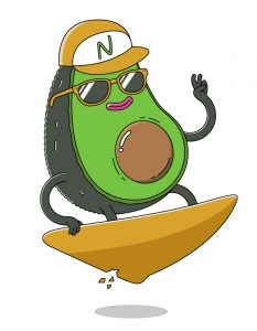 Personaje Aguacate