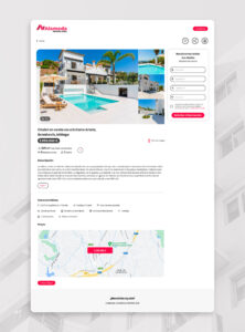 Web Alameda inmobiliaria