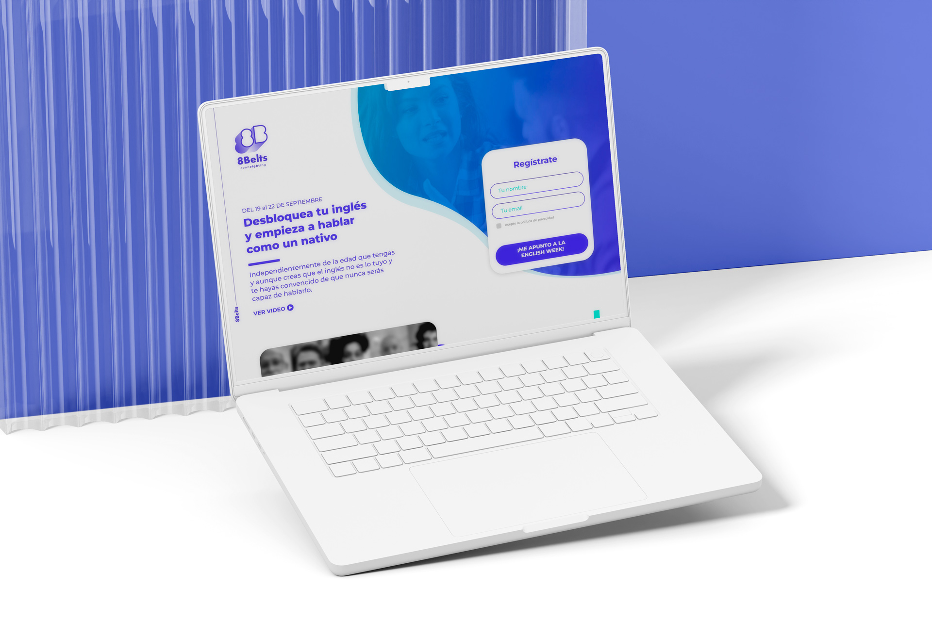 Landing page de 8belts